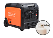 DUCAR - 7500W Inverter generator LPG/GAS - W/Remote starter MODEL DUEDLG7500IR